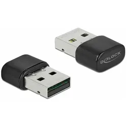 Delock 61000 (USB 2.0), Netzwerk Adapter, Schwarz