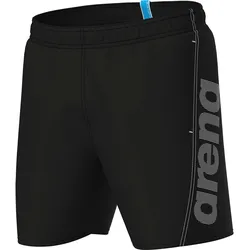 Arena Logo Badehose Herren | Gr. XL | schwarz - schwarz