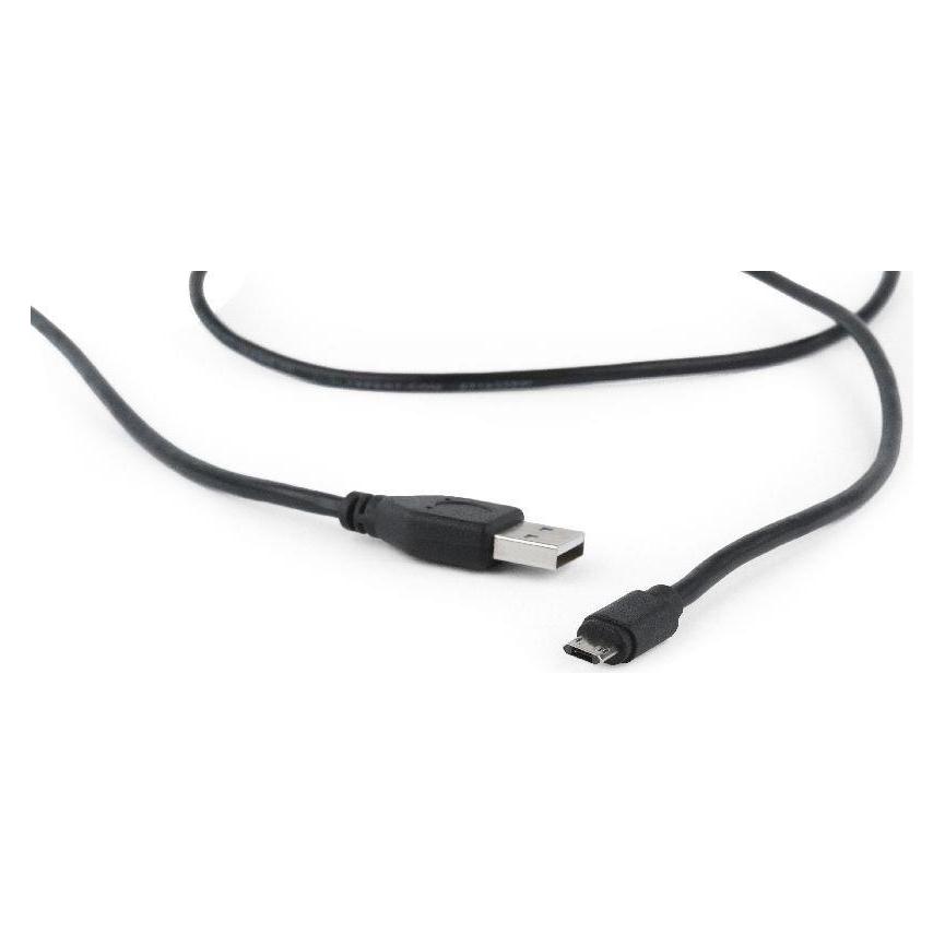 Gembird Kabel USB Stecker - MicroUSB Stecker 1,8m Doppelseitig (1.80 m, USB 2.0) (CCB-USB2-AMMDM-6)