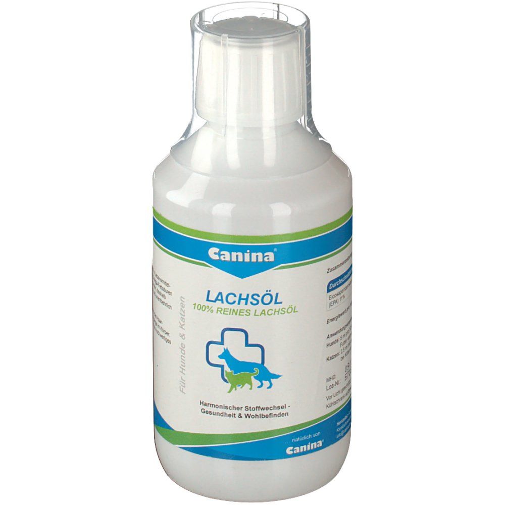 Lachsöl FÜR Hunde und Katzen 250 ml Öl