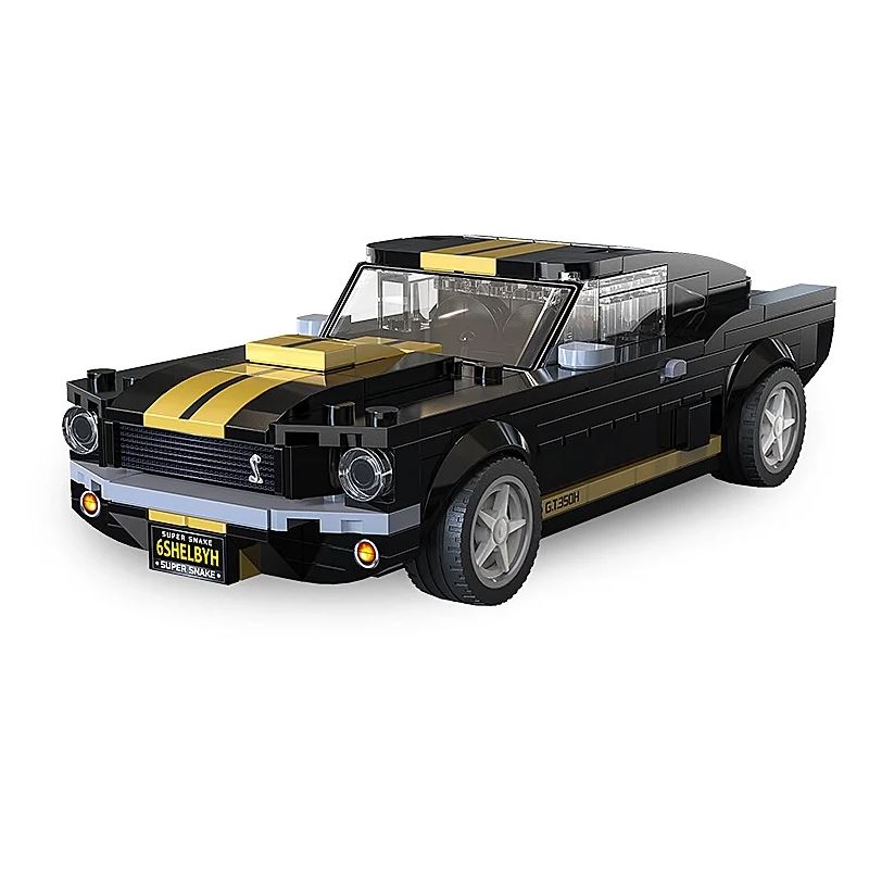 Jamara CaDA Shelby GT350 1:24 Bricks schwarz 8+