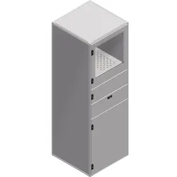 Schneider Electric NSYSF16660PC PanelSeT SF-PC-Schrank, fertig montiert, 1600x600x600mm