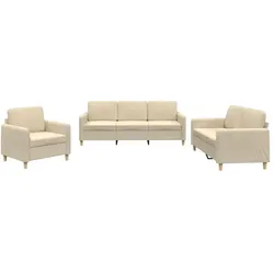 vidaXL, Sofa + Bettsofa, Zamonon (ohne Kissen) (Polstergruppe)