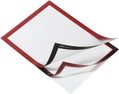 Durable Inforahmen Duraframe, DIN A4, 2 Stück, rot