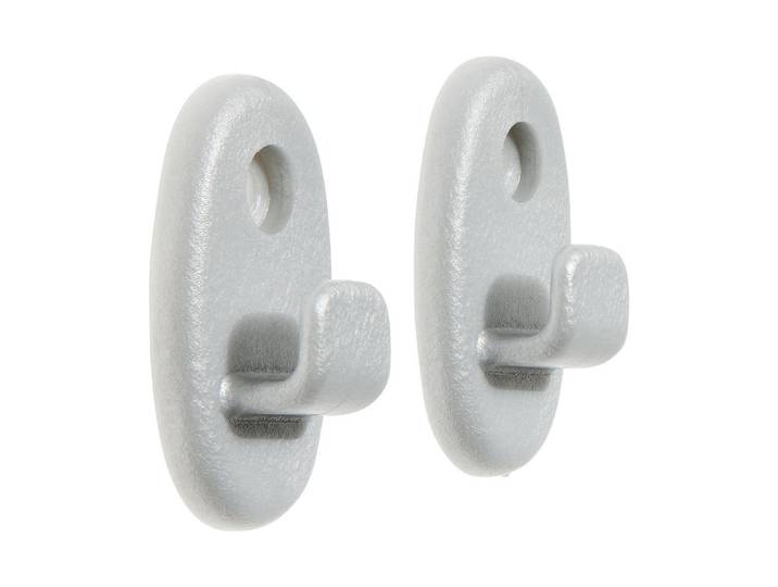 Metaltex Haken Onda Anthrazit 6 Stück