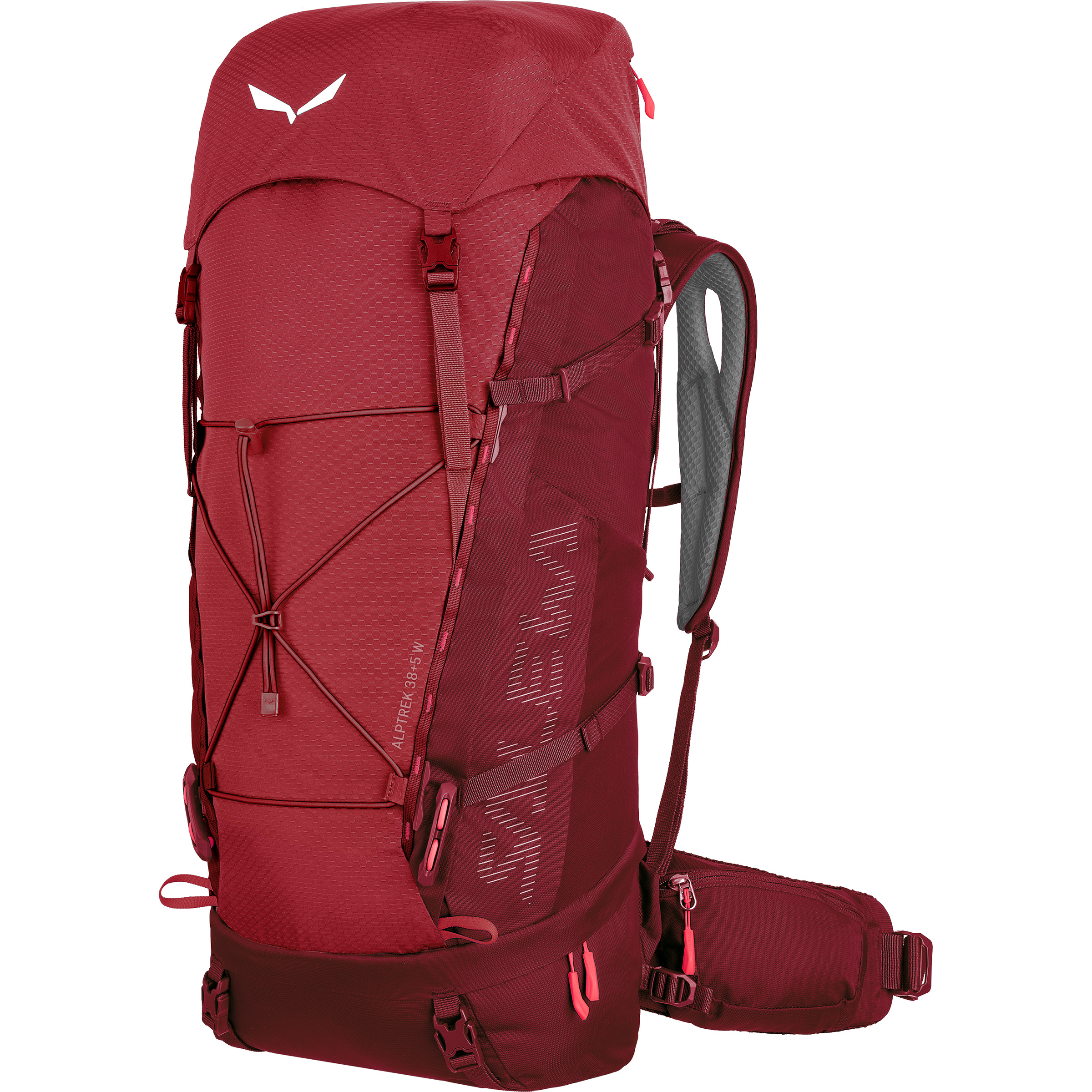 Salewa Alptrek 38 Wanderrucksack Trekkingrucksäcke rot Größe 38L Trekking