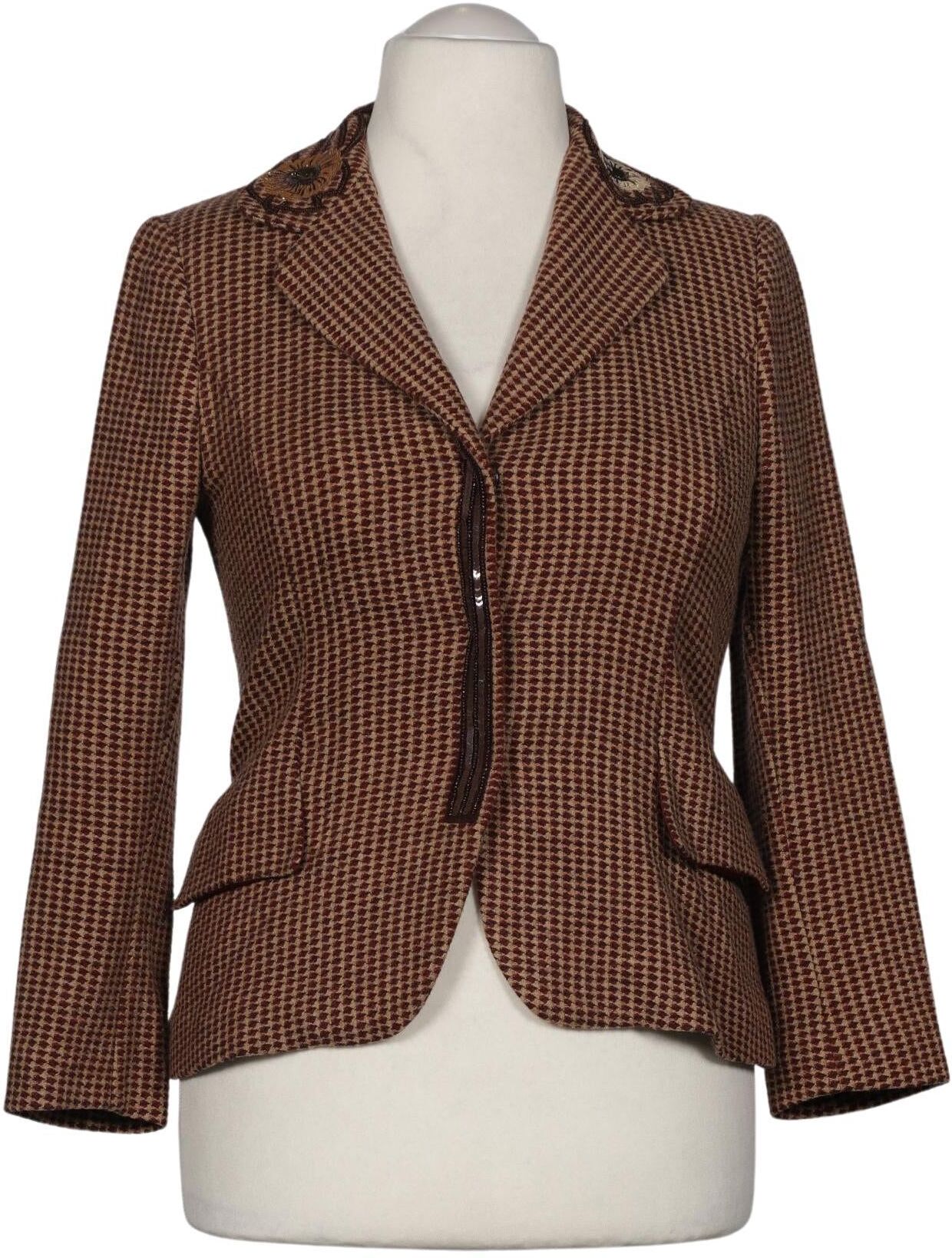 Dorothee Schumacher Damen Blazer, Braun, Gr. XL, Wolle / Viskose - Second Hand