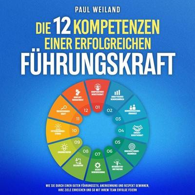 Die 12 Kompetenzen einer erfolgreichen Führungskraft: Wie Sie durch einen guten Führungsstil Anerkennung und Respekt gewinnen, Ihre Ziele erreichen