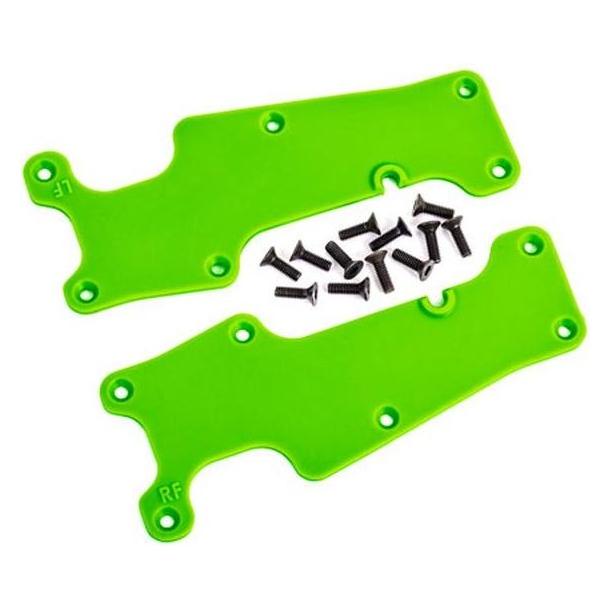 Traxxas querlenker-abdeckung grün vorn l/r + schrauben (TRX9633G)