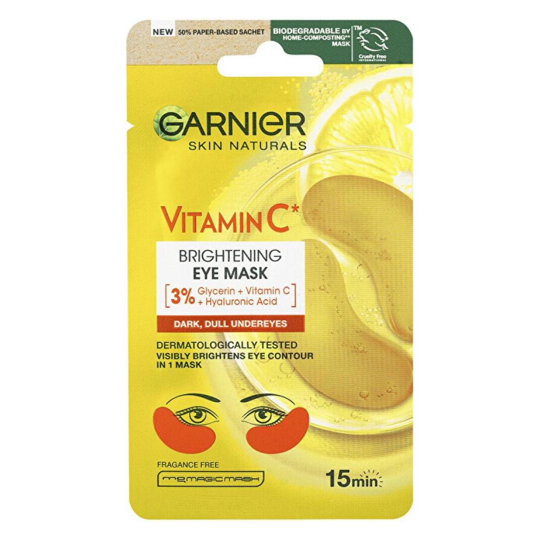 Garnier Skin Naturals Vitamin C Brightening Eye Mask - Brightening Eye Mask with Vitamin C 1.0pcs (5 g) (3600542569040)