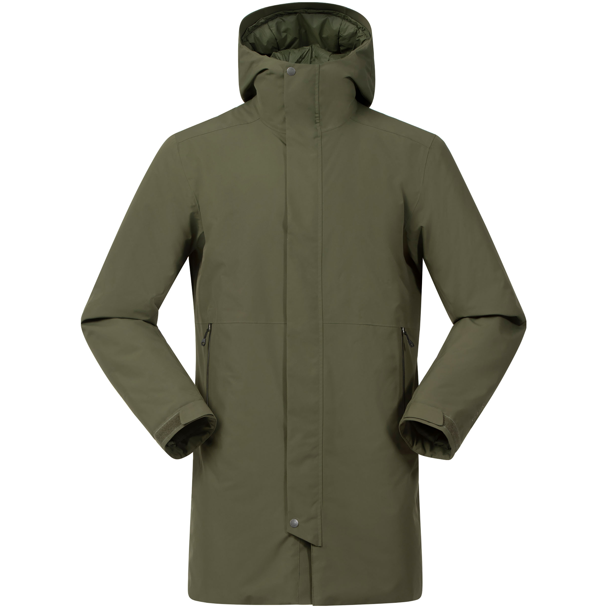 Bergans Urban Insulated Shell Mantel Herren Winterjacke oliv Größe XL Lifestyle Elastisch Wasserabweisend