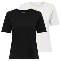 ONLHAPPY O-NECK TEE Damen T-Shirt