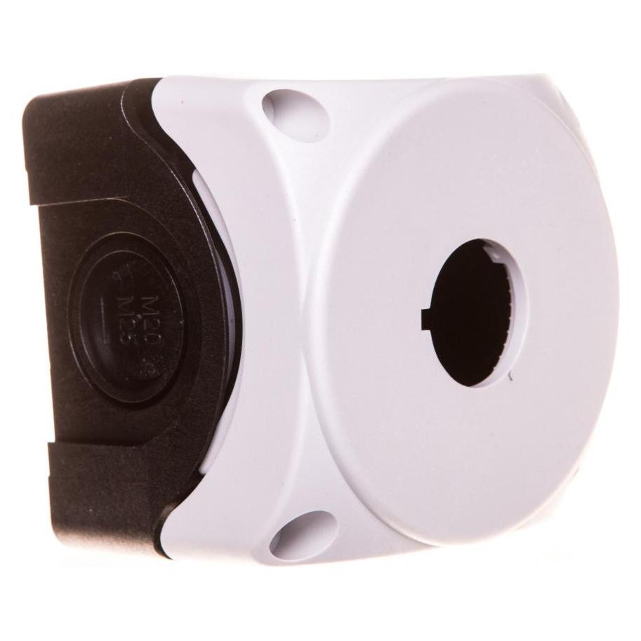 Lovato Electric 1 Loch Kassettengehäuse 22 mm weiss IP67 (LPZP1A8) (LPZP1A8)