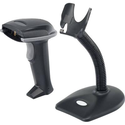 Renkforce LS6320E USB-Kit Autosense Barcode-Scanner Kabelgebunden 1D Laser Schwarz Hand-Scanner USB