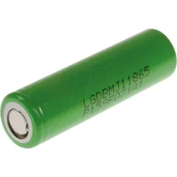 LG 18650 MJ1 - Industriezelle, 18650, 3,6 V, 3500 mAh, ungeschützt, 2er-Pack