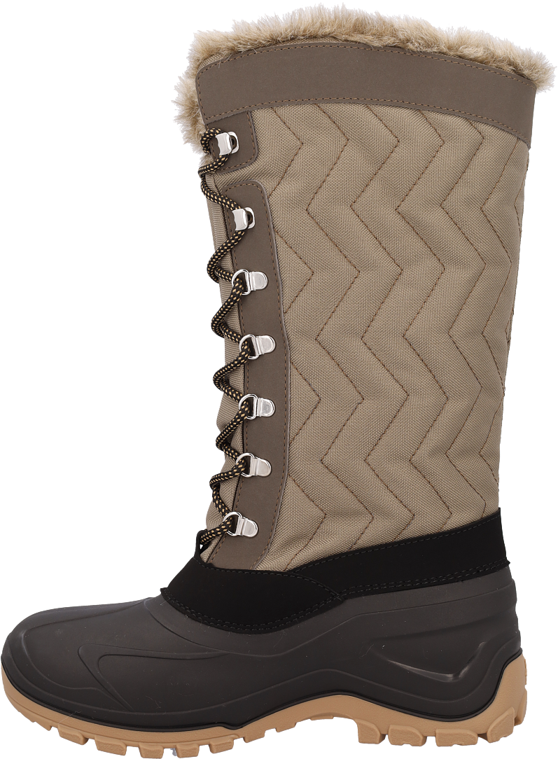 Winterboots CMP "NIETOS WMN SNOW BOOTS", Damen, Gr. 38, deserto, Synthetik, Schuhe Winterboots, Snowboots, Winterstiefel, Winterschuhe deserto 38