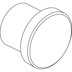 Ideal Standard Zugknopf Bade / Brause BS2 Easy-Box A962395AA Chrom