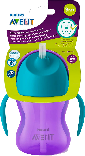 Philips Avent Copo Aprendizagem 9m+ Roxo 200ml