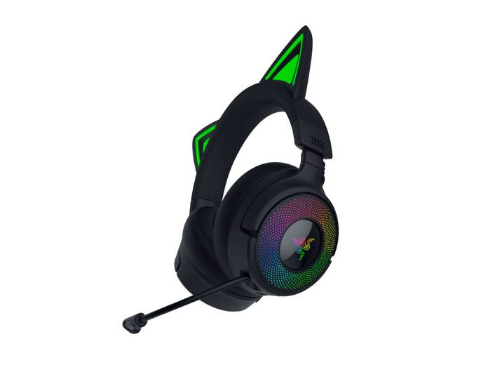 Razer Kraken Kitty V3 Pro Casque Avec fil &sans fil Arceau Gaming USB Type-A Bluetooth Noir