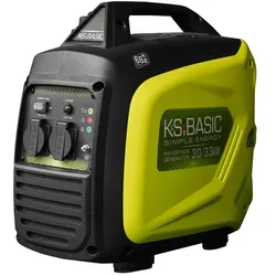 "Könner & Söhnen" Inverter-Benzingenerator KSB 33i S - 3kW Nennleistung - Benzinmotor - 230V