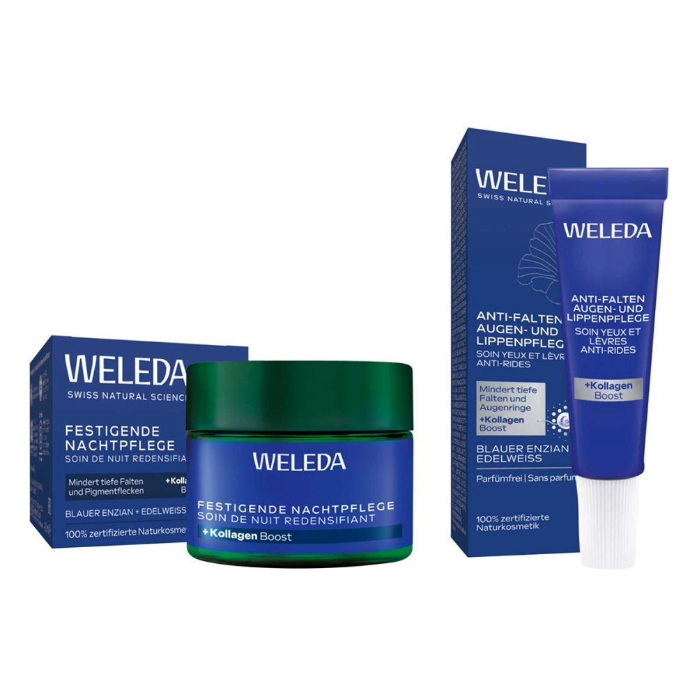 WELEDA AG Weleda Blauer Enzian & Edelweiss: Nacht-, Augen- & Lippenpflege 08106658