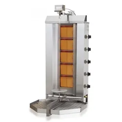 Gyros Grill Gas Motorposition Oben 5 Heizzonen