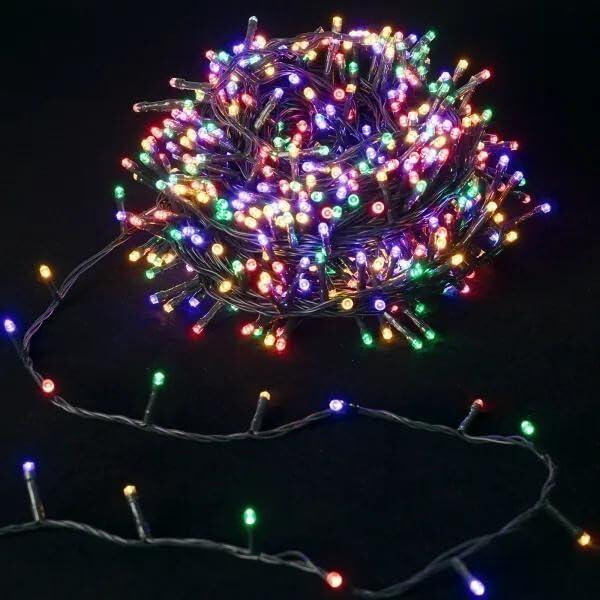 Dripio LED-lichtketting RGBY, 5 meter, werkt op batterijen (3 AA)