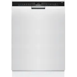 Siemens iQ300 SN43HW03TE, Geschirrspüler Einbau, Schwarz, Weiss