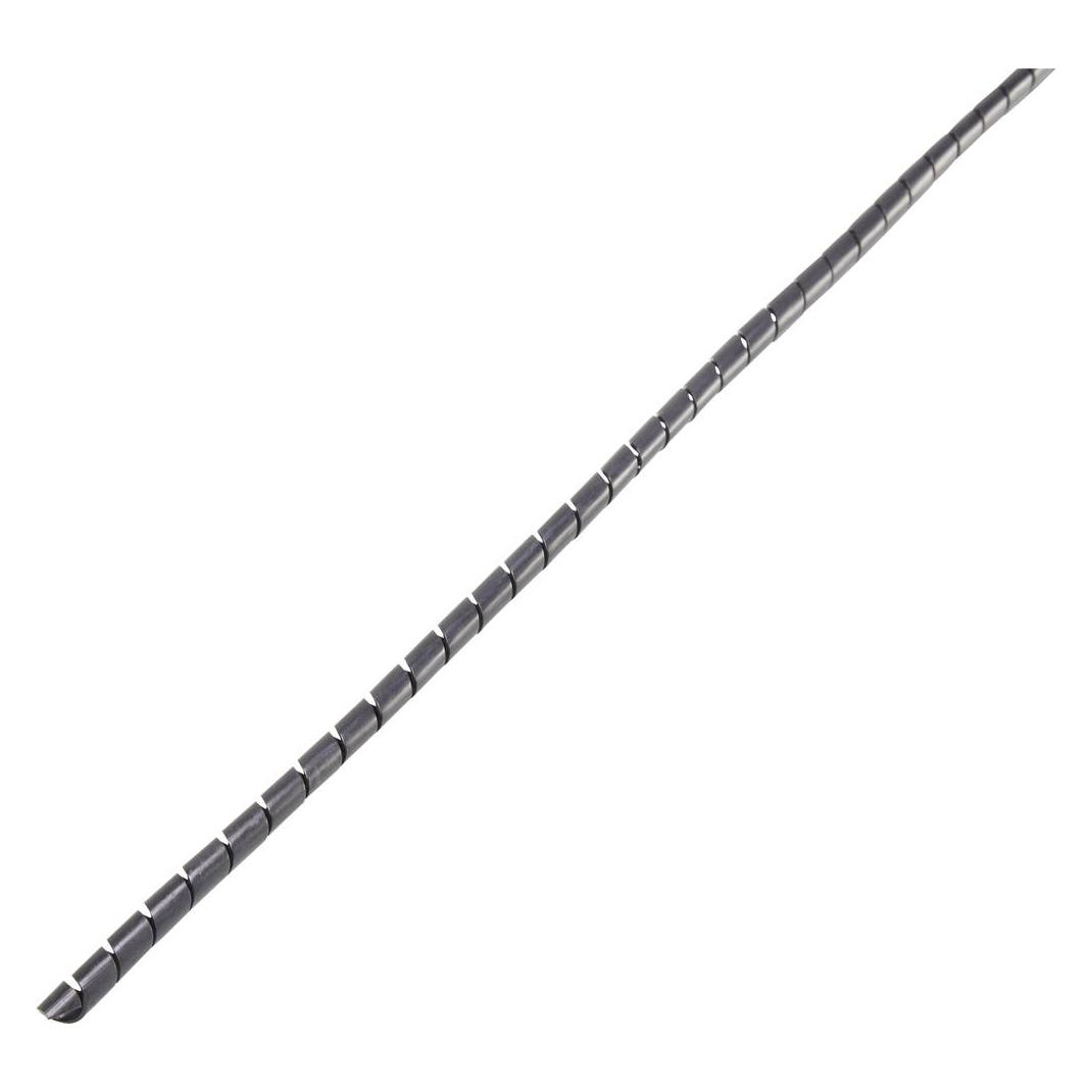 Conrad Components Spiralschlauch, abgepackt (Kabelspiralschlauch, 500 cm) (CG6-Black)