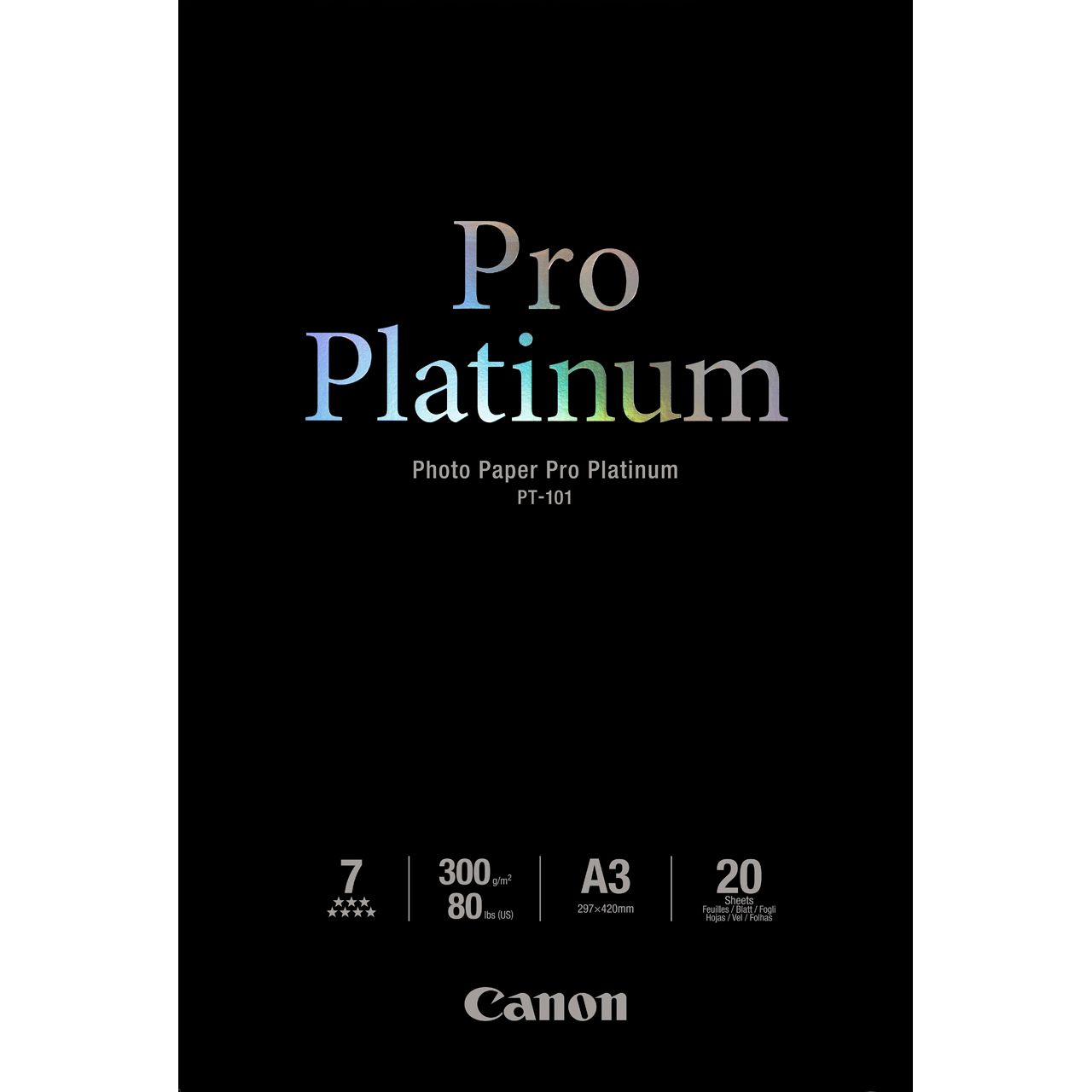 Canon PT-101 Pro Fotopapier 29,7x42,0 cm (20 Blatt)