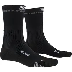 X-SOCKS Bike Race 4.0 Fahrradsocken B015 - opal black/eat dust 42-44