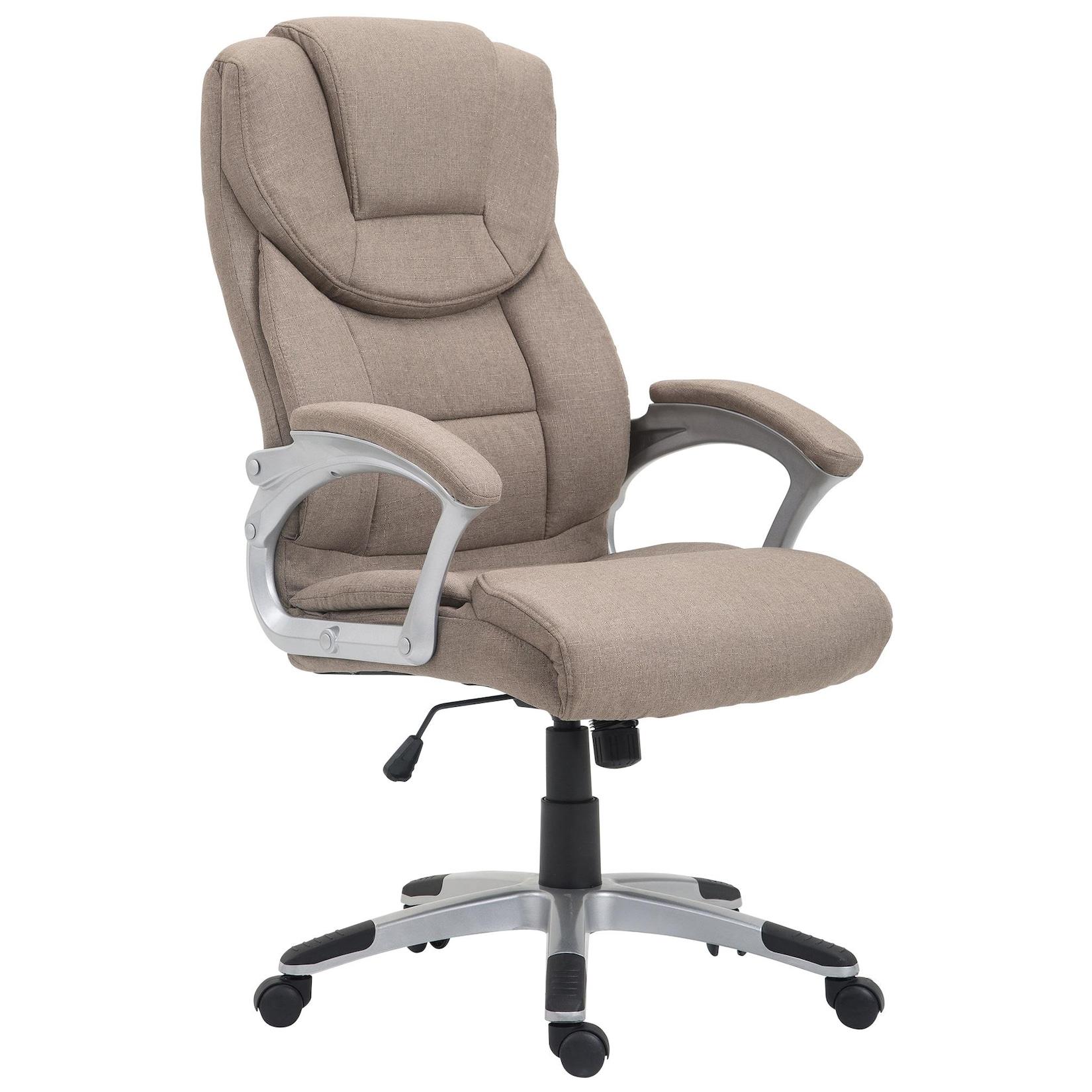 CLP Bürostuhl Texas V2 Stoff Farbe: taupe