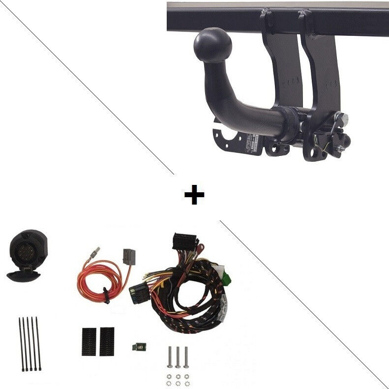 Attelage Fiat 500 (07/2007-08/2015) RDSOH + Faisceau spécifique 13 broches AC
