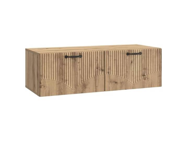 Makastle Wand-TV-Schrank Artisan-Eiche 98x41x30 cm