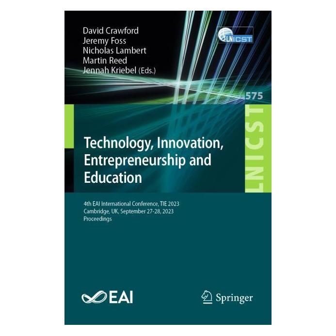 Springer Technology, Innovation, Entrepreneurship and Education (Englisch, Softcover, David Crawford, Foss, Jennah Kriebel, Jeremy, Lambert, Martin Reed, Nicholas) (57038337)