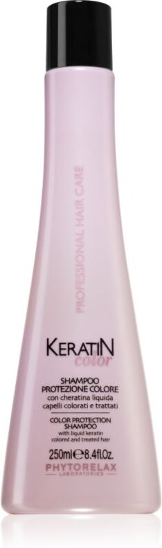 Phytorelax Laboratories Keratin Color shampoing pour cheveux colorés abîmés à la kératine 250 ml