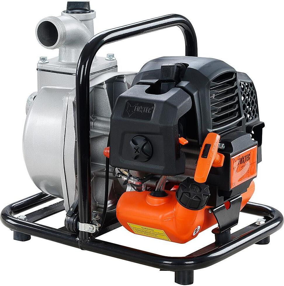 Fuxtec FX-WP143 benzine waterpomp met 2-takt motor en 1,7 pk