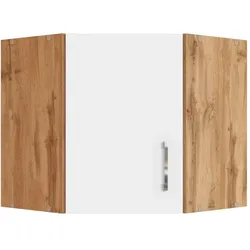 Held Eckhängeschrank 60 cm Eiche/Weiß