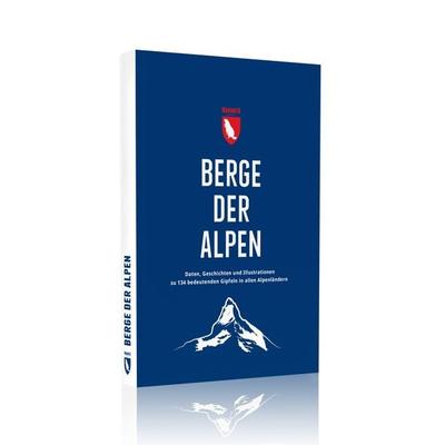 Berge der Alpen, Gebundene Ausgabe von Tobias Weber,Stefan Spiegel, Marmota Maps GmbH, 978-3-946719-39-7