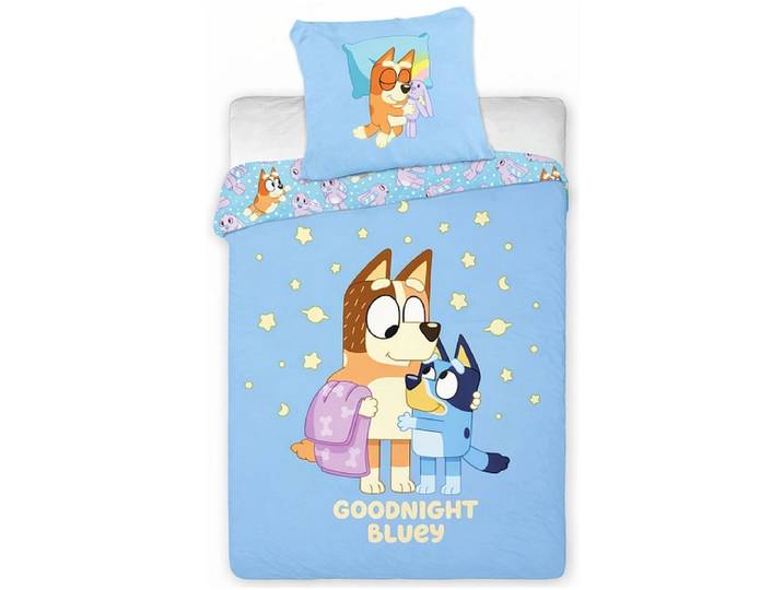 Bettwäsche BLUEY 100x140cm + 1*40x60cm baumwolle
