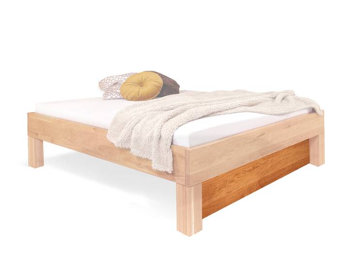 DAKONA Blende zum 4-Fuß-Bett, Material Massivholz, Buche geölt
