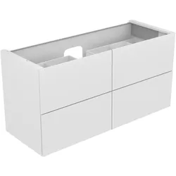 KEUCO Waschtischunterschrank EDITION 11, 4 Auszüge, trüffel/trüffel, 1400 x 700 x 535 mm