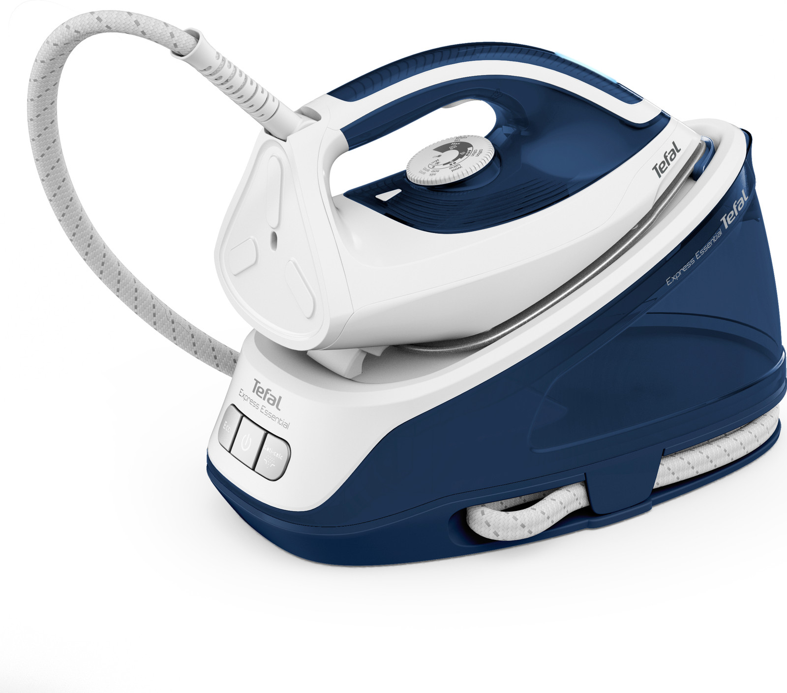 Tefal Express Essential SV6116 stoomgenerator, 2400 Watt, blauw-wit