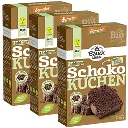 3er-Pack Bauck Mühle Schokokuchen Bio