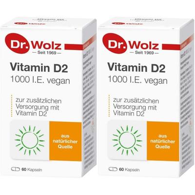Vitamin D2 1000 I.e. vegan Kapseln 2x 2x60 St
