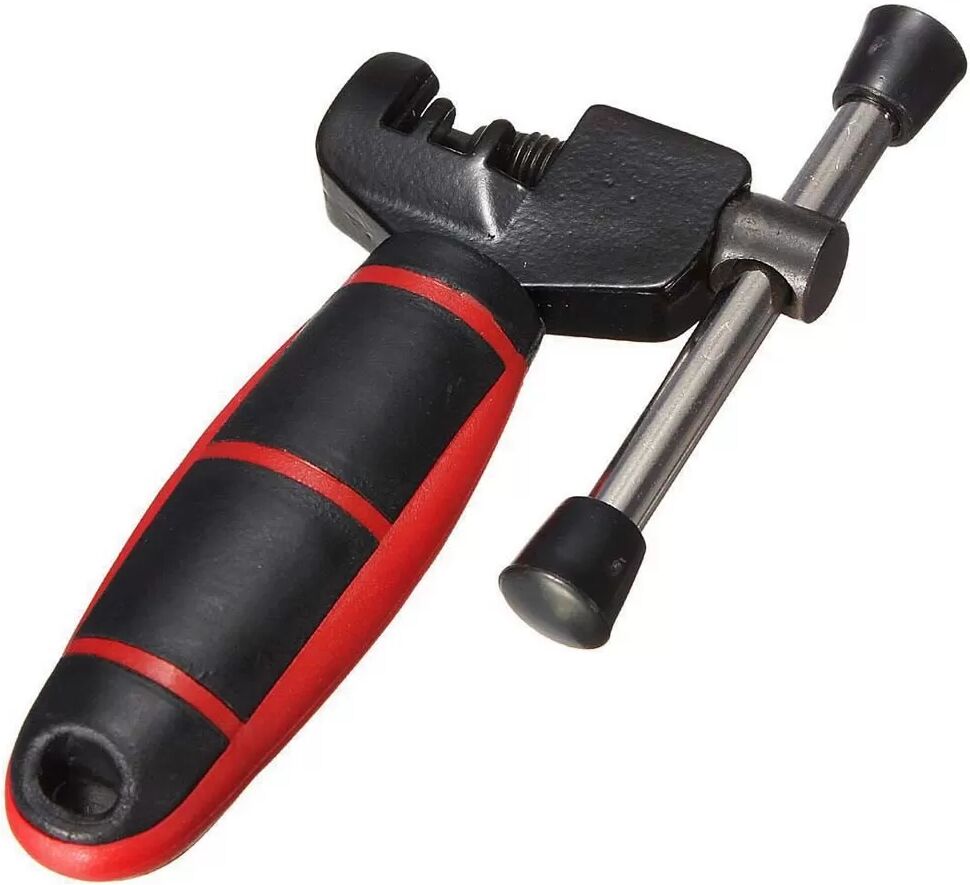 INF Dérive-chaîne de vélo (noir et rouge) - Outil de réparation pour chaînes 8, 9 et 10 vitesses