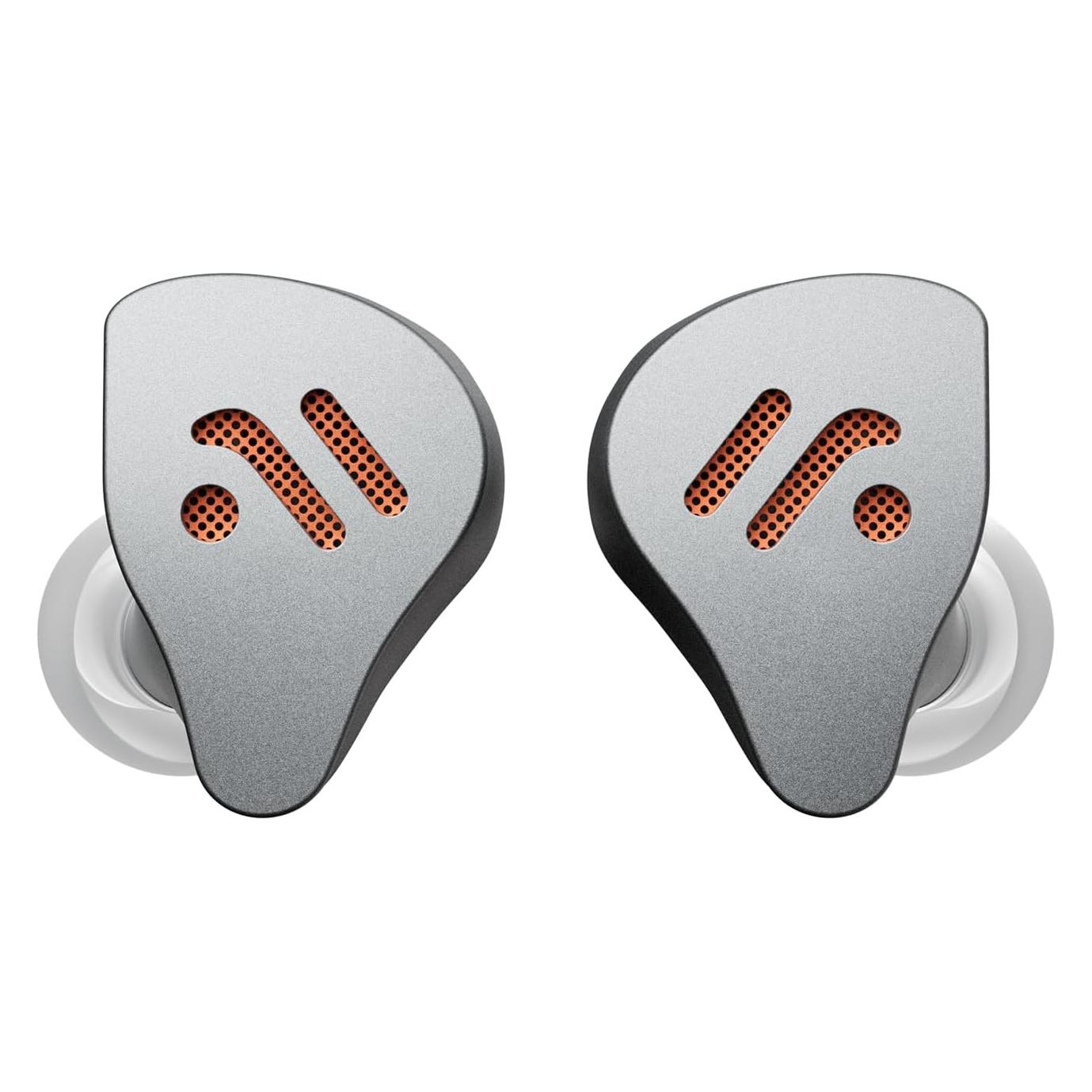 Fosi Audio IM4 Open-Back IEM In Ear Kopfhörer silver (Keine Geräuschunterdrückung, Kabelgebunden) (IM4-S)