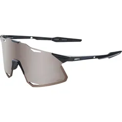 100%, Unisex, Sportbrille, Brille Hypercraft Gloss (Gloss Black, HiPER Silver Chrome), Schwarz