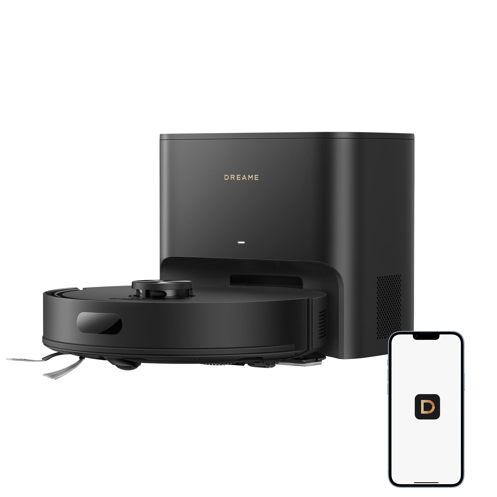 Dreame D20 Air Plus Saug- und Wischroboter mit 20.000Pa Saugkraft,Verwicklungsschutz,selbstentleerendem Dock,Teppich-Tiefenreinigung,Smart-Navigation