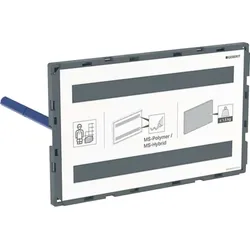 Geberit Abdeckplatte Omega flächenbündig, 115087001 115087001